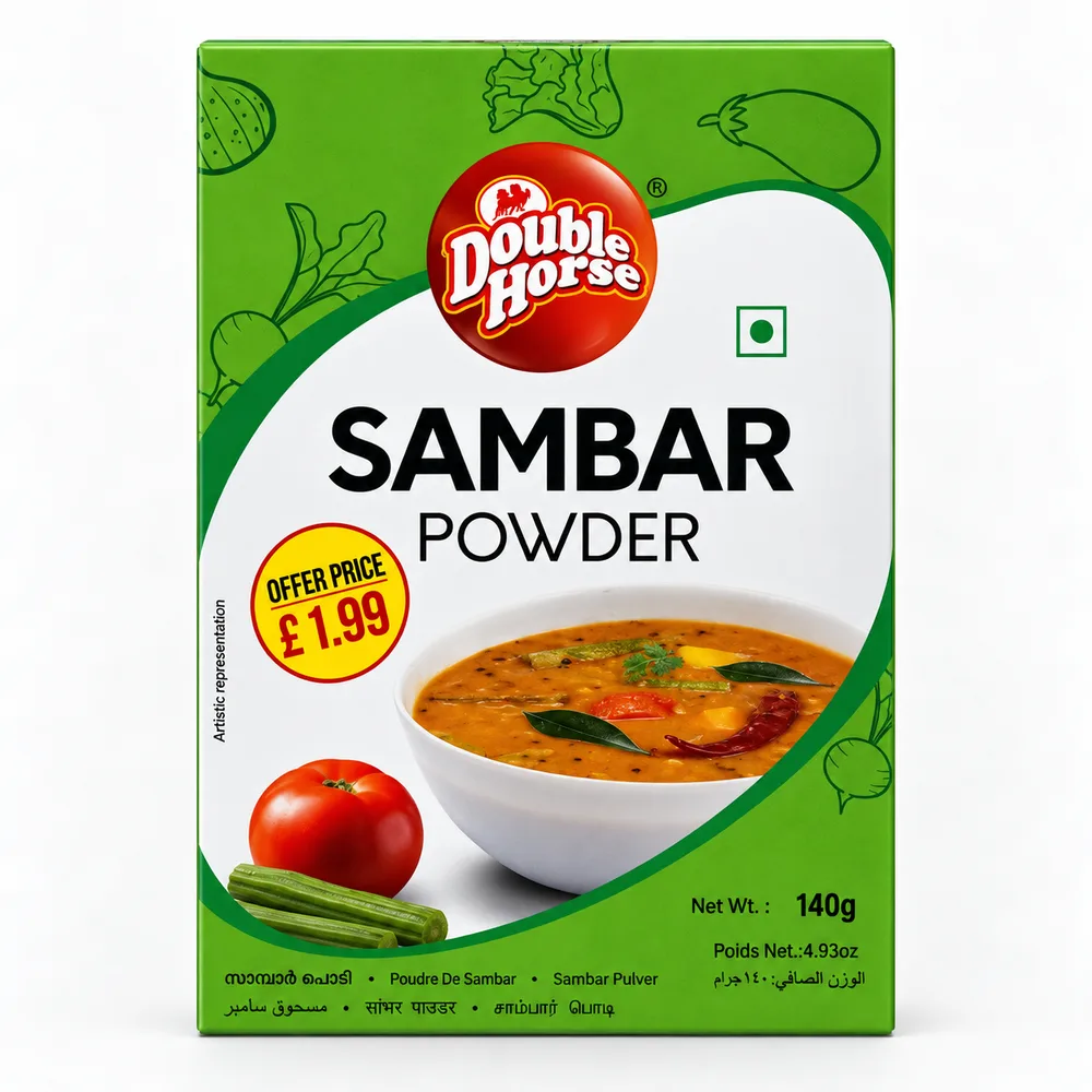 Double Horse Sambar Powder 140g