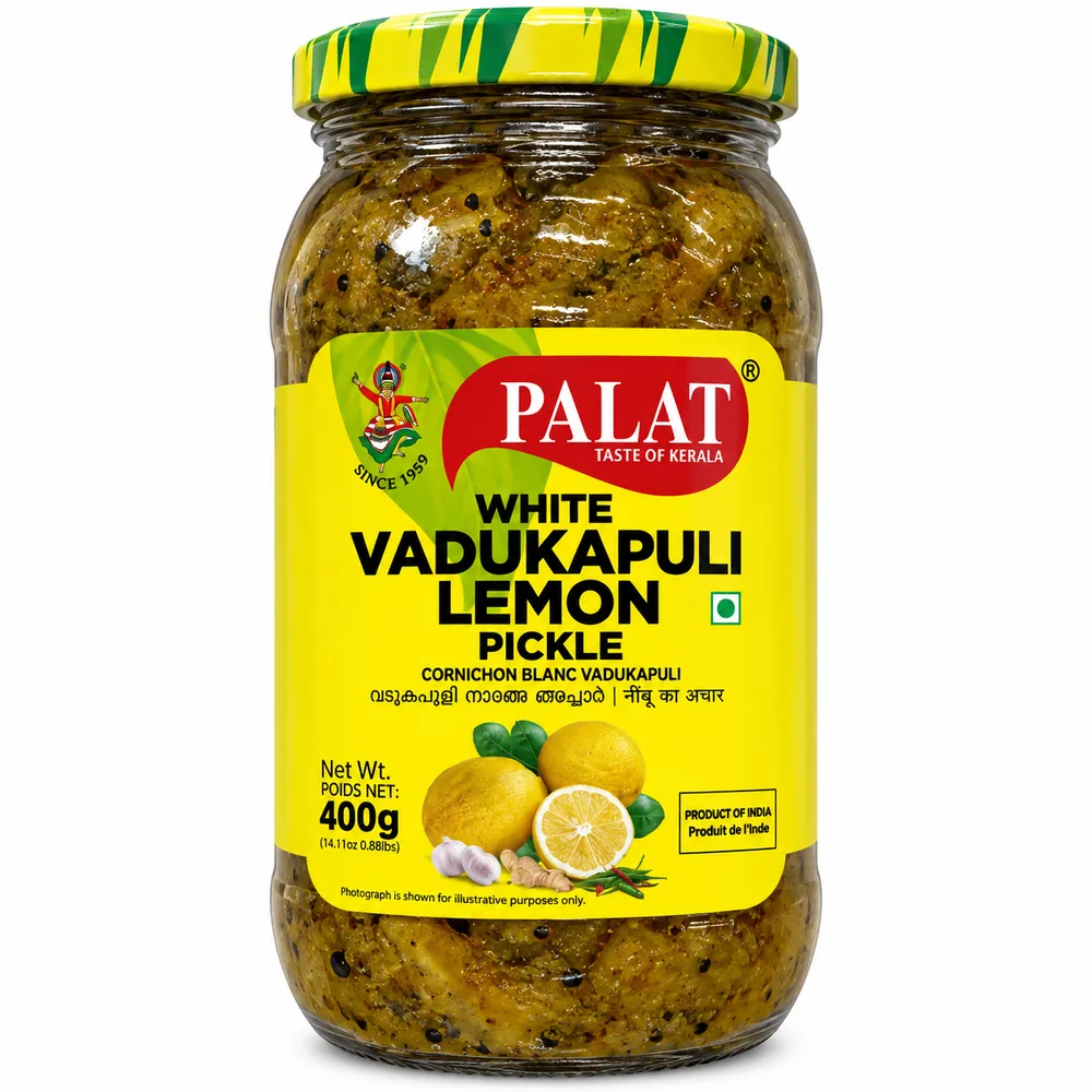 Palat White Vadukapuli Lemon Pickle 400g
