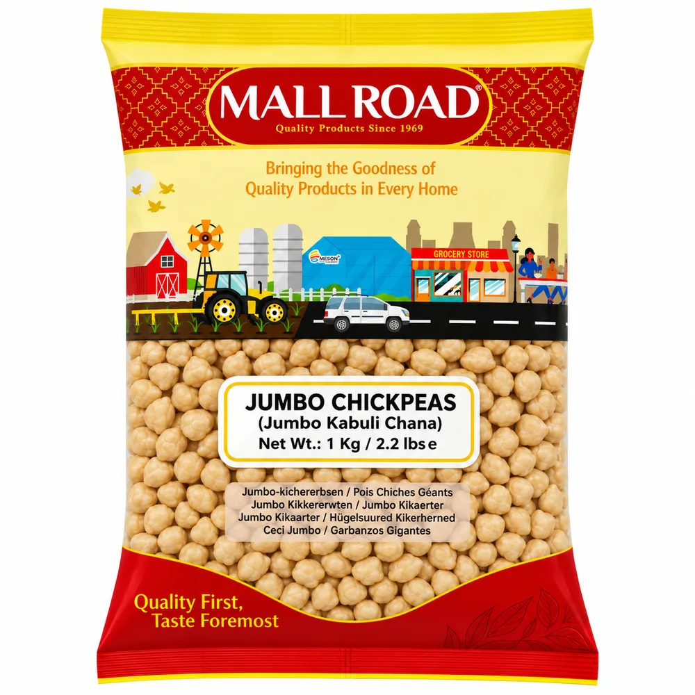 Mall Road Jumbo Chickpeas 1kg