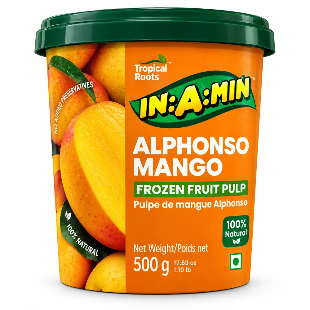 In-A-Min Alphonso Mango Pulp 500g