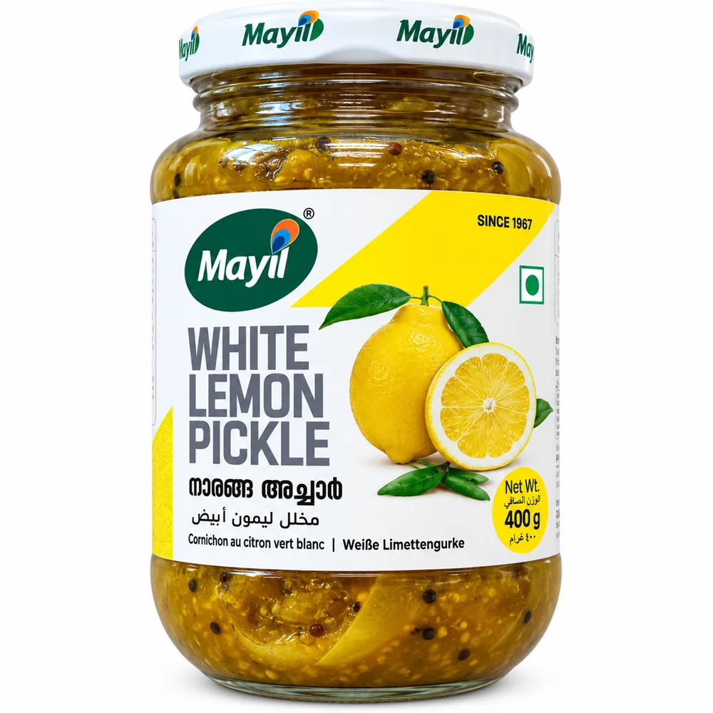 Mayil White Lime Pickle 400g