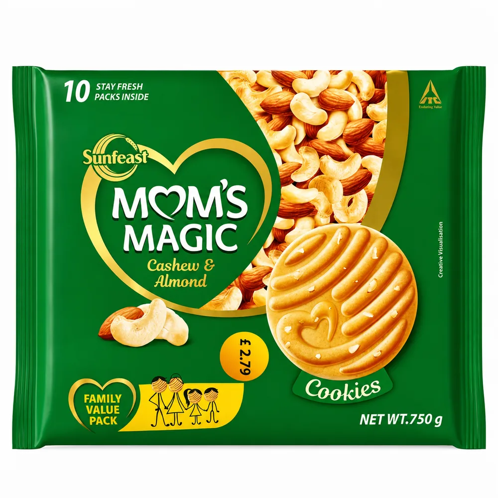 Sunfeast Moms Magic Cashew & Almond 750g