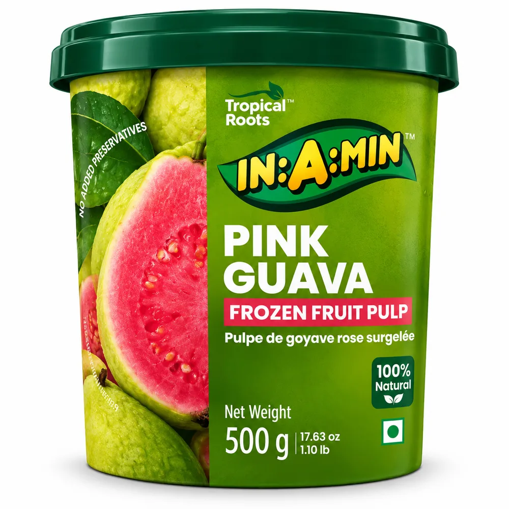 In-A-Min Pink Guava Pulp 500g