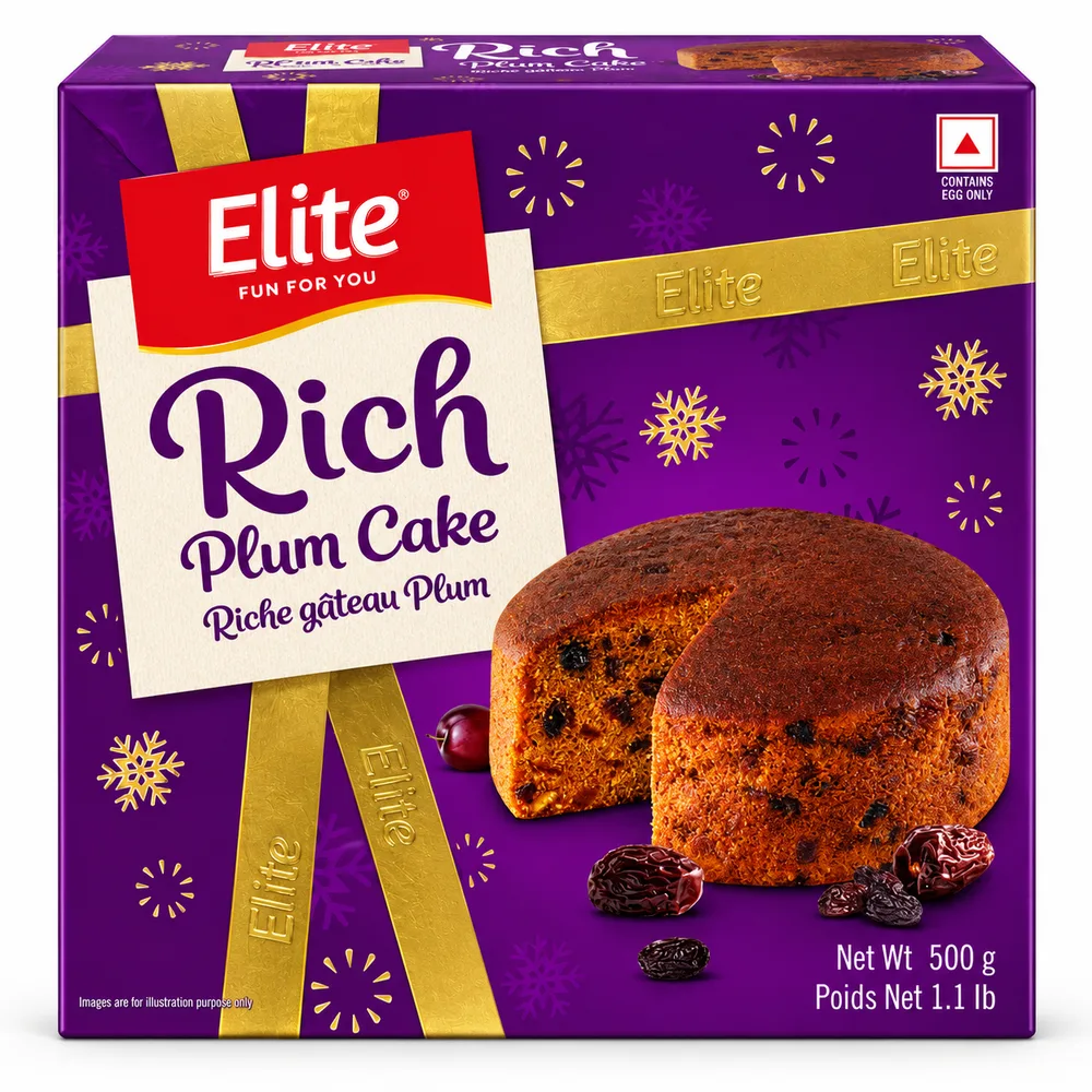 Elite Rich Plum Cake 500g