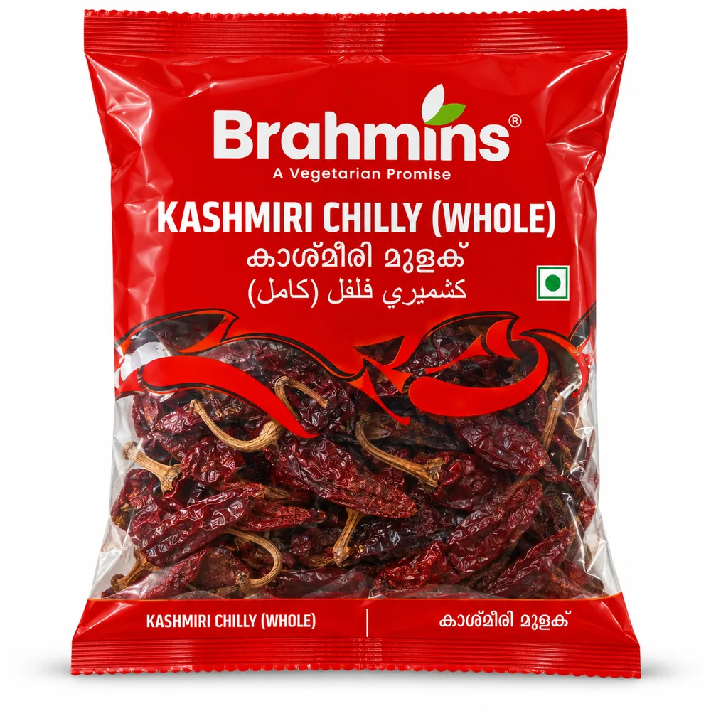 Brahmins Kashmiri Chilli Whole 100g