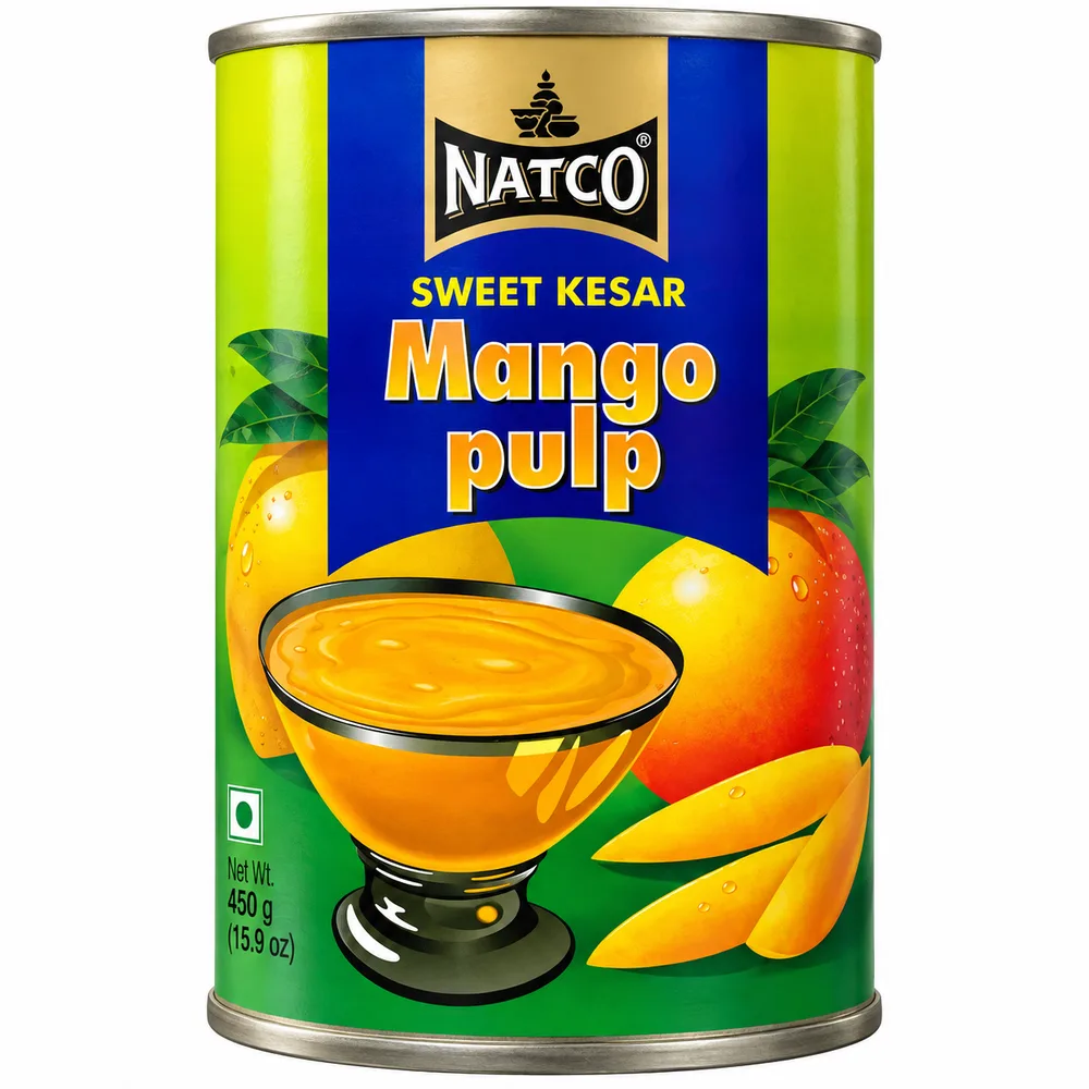 Natco Mango Pulp Kesar 450g