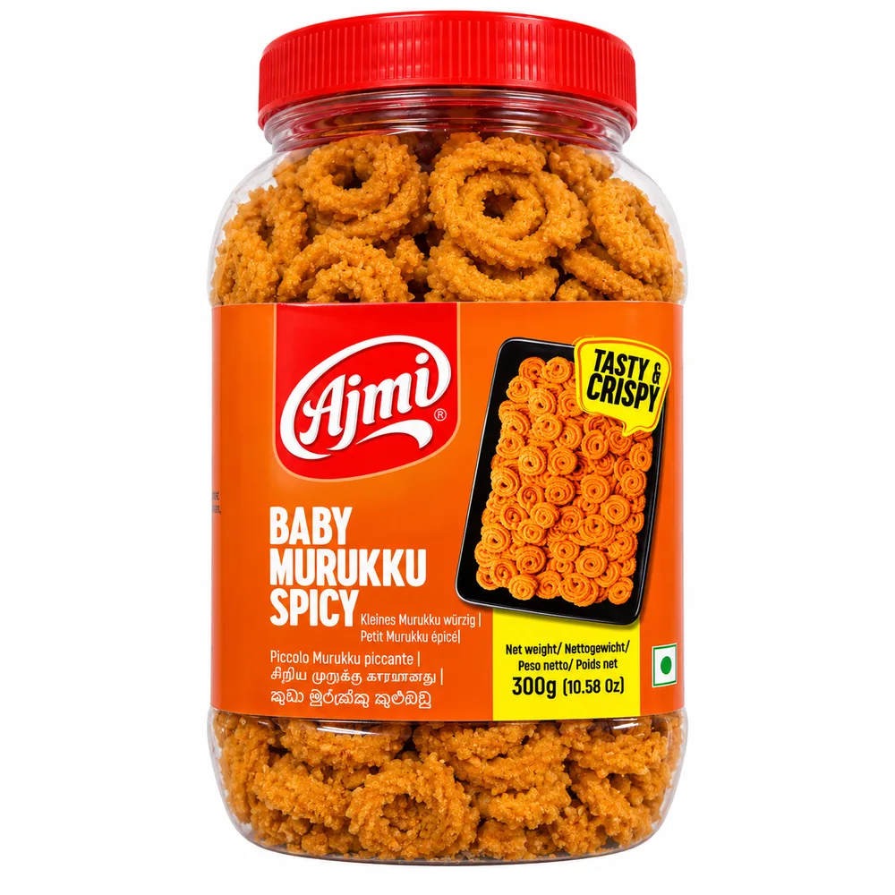 Ajmi Baby Murukku Spicy 300g