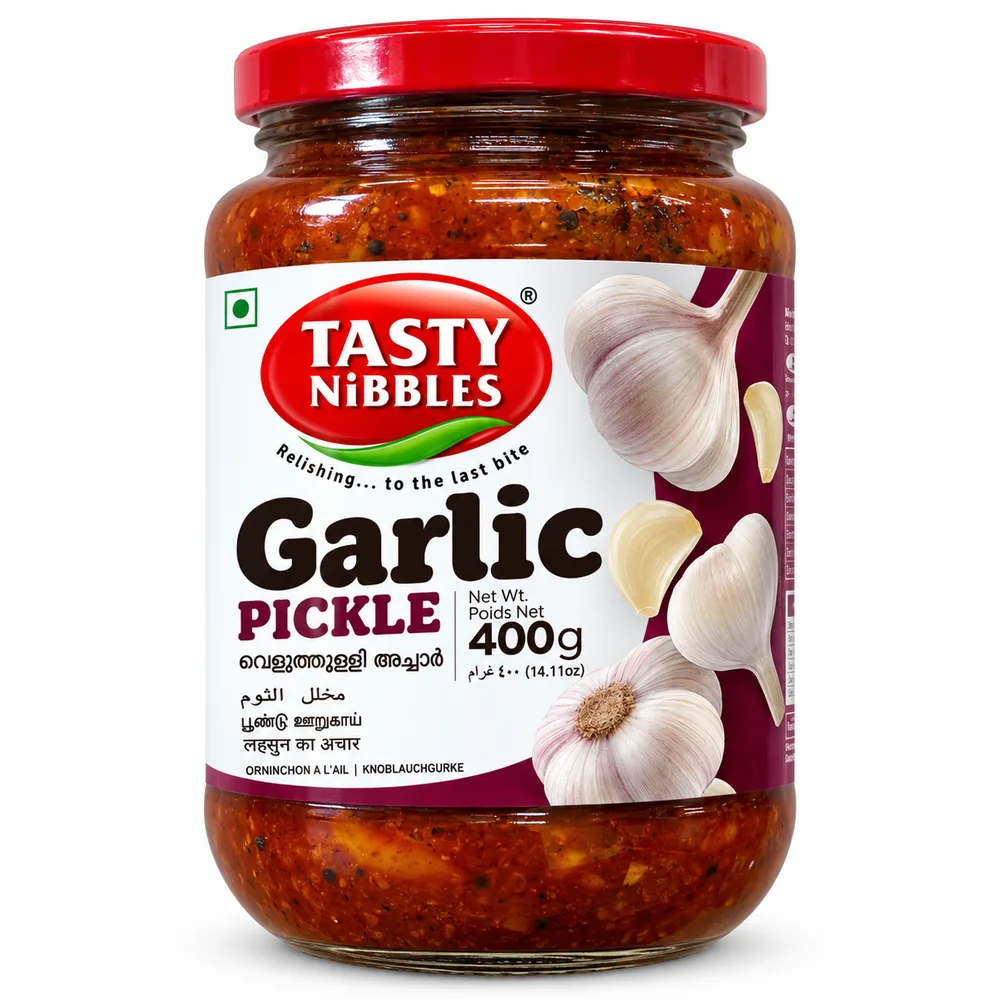 Tasty Nibbles Garlic Pickle 400g