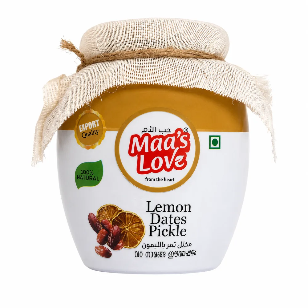 Maa's Love Lemon Dates Pickle 350g