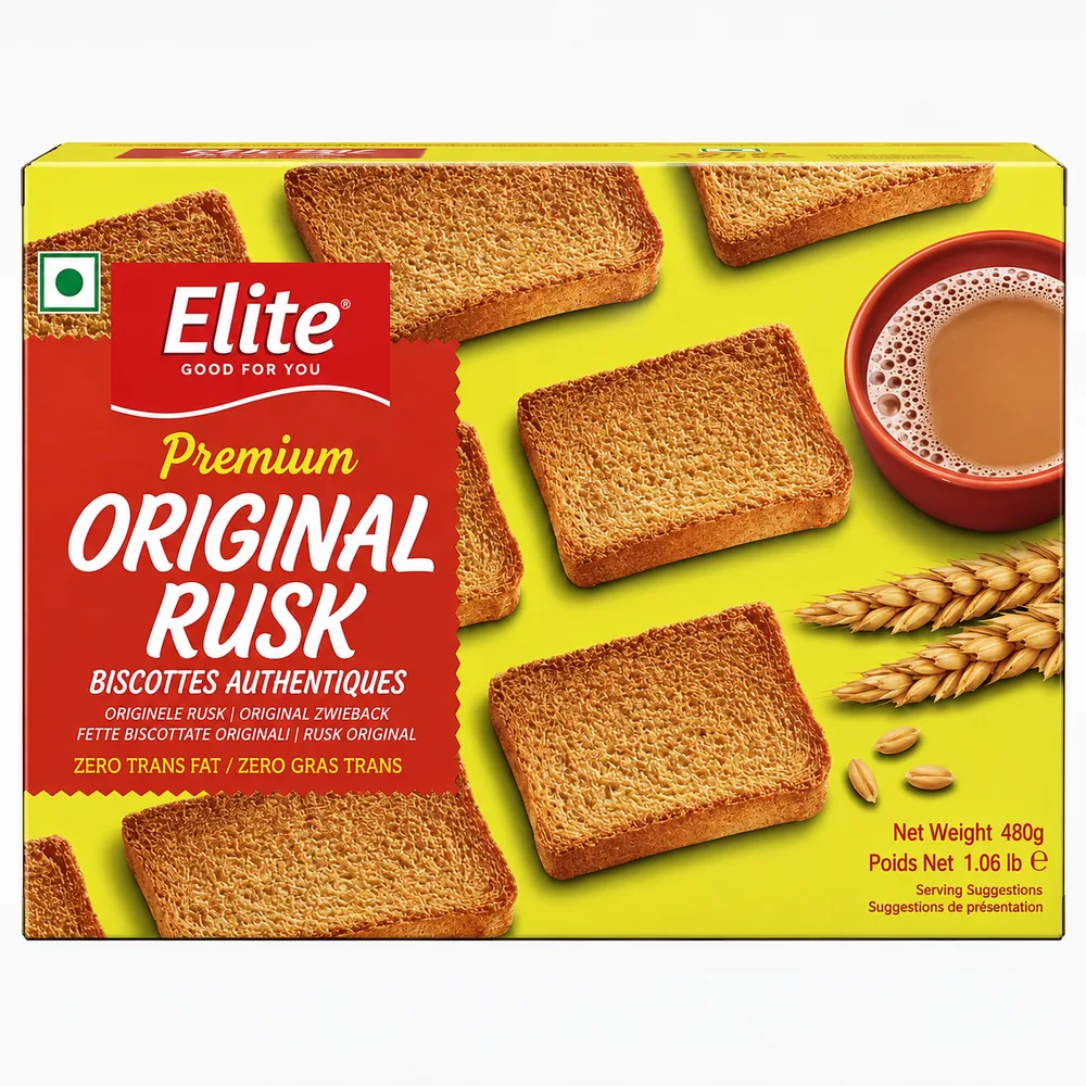 Elite Original Rusk 480g