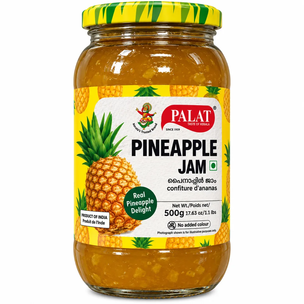 Palat Pineapple Jam Bottle 500g