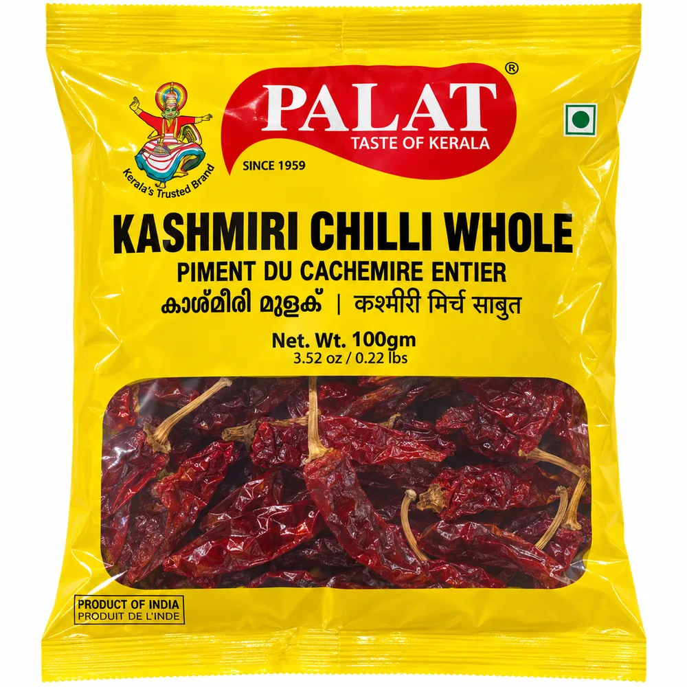 Palat Kashmiri Chilli Whole 100g