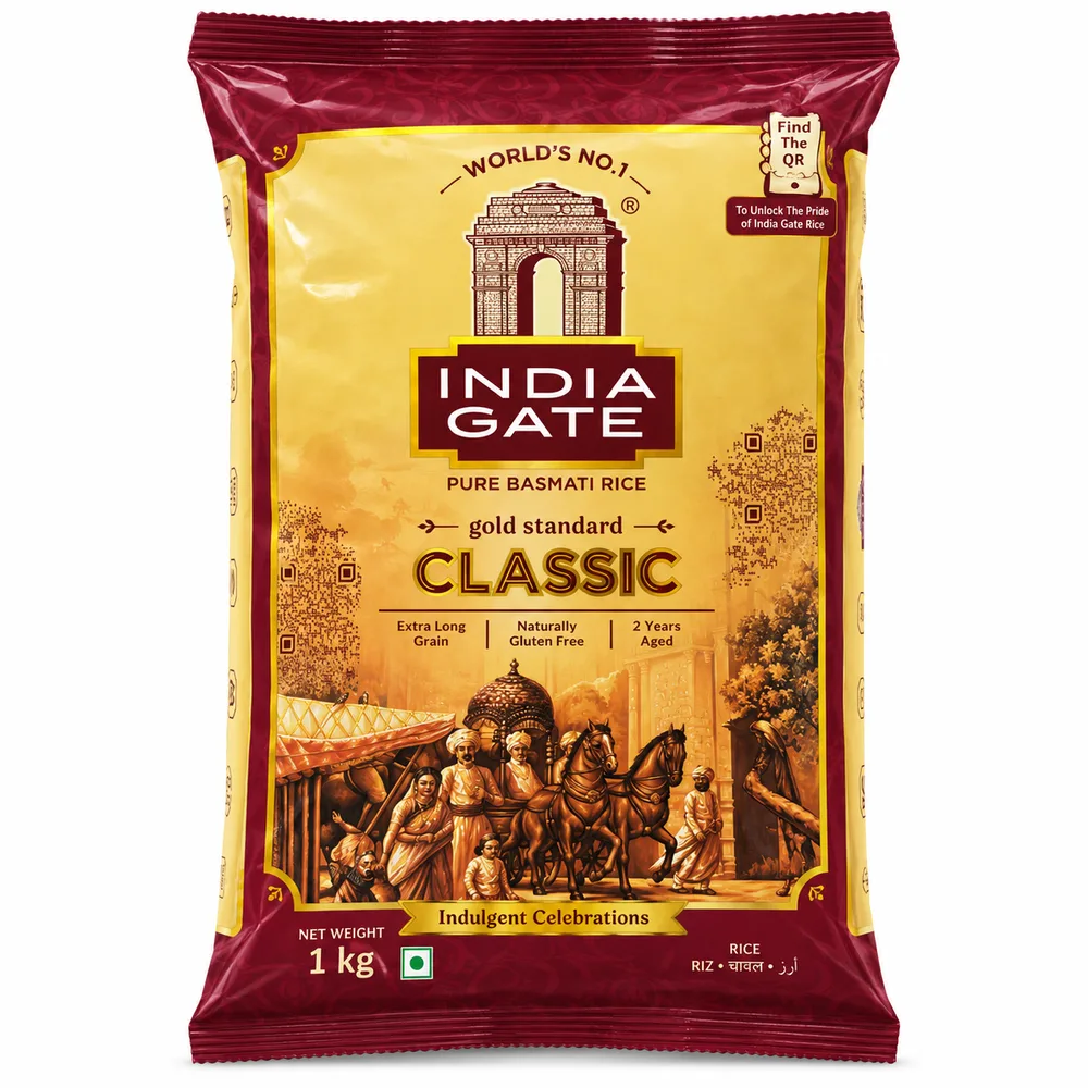 India Gate Classic Basmati Rice 1kg