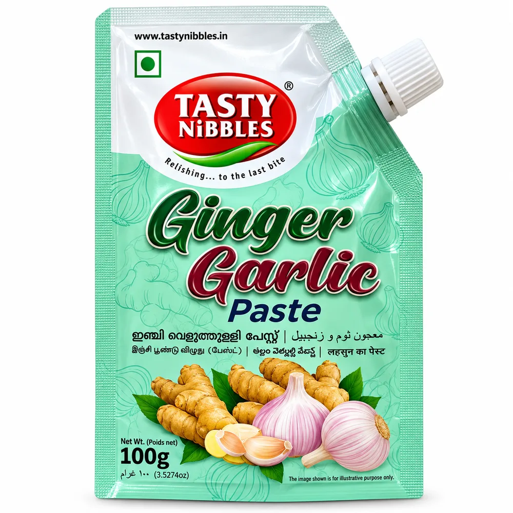 Tasty Nibbles Ginger Paste Pouch 100g