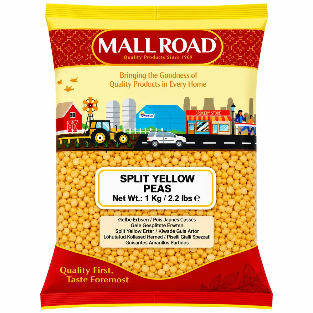Mall Road Split Yellow Peas 1kg