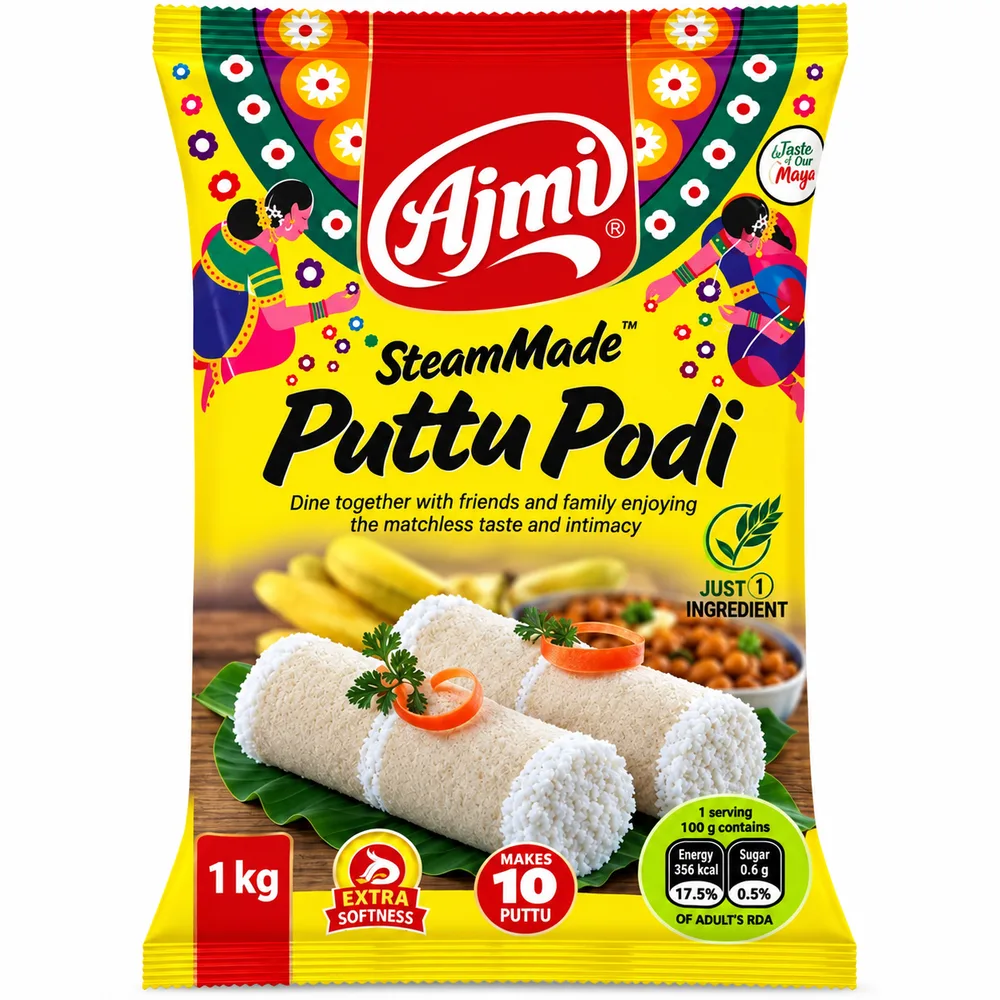 Ajmi Steammade Puttupodi 1kg