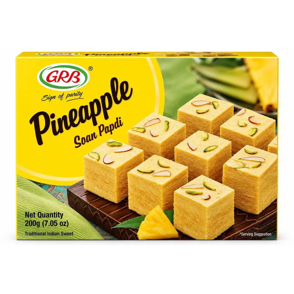GRB Sona Papdi Pineapple 200g