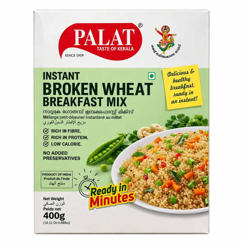 Palat Broken Wheat Upma Breakfast Mix 1kg