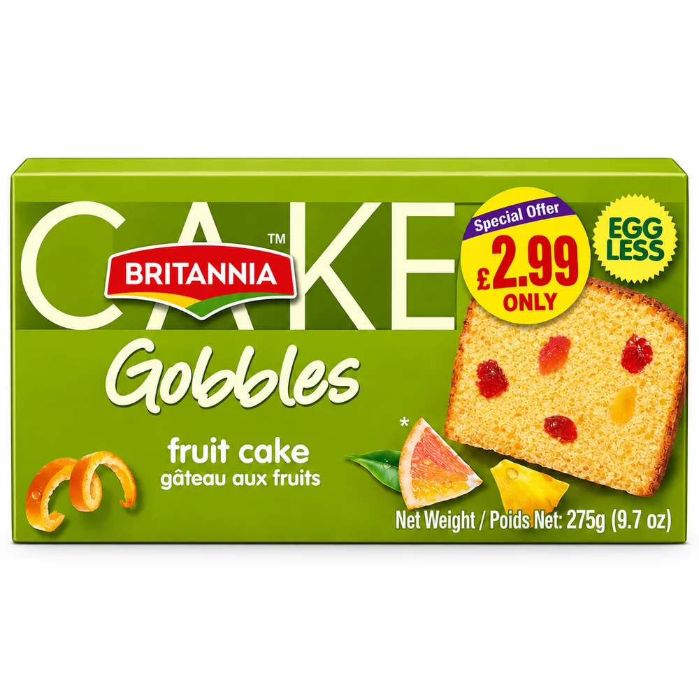 Britannia Eggless Fruit Cake 250g