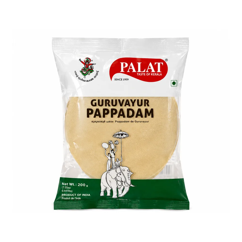 Palat Guruvayur Pappadam 200g