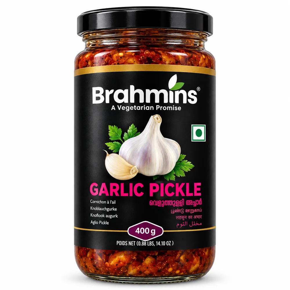 Brahmins Garlic Pickle 400g