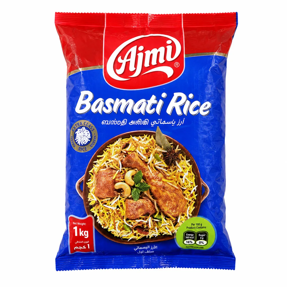 Ajmi Basmati Rice 1121 Sella 1kg
