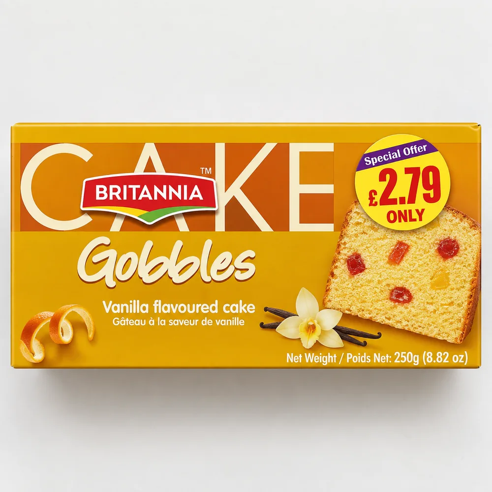 Britannia Vanilla Cake 250g