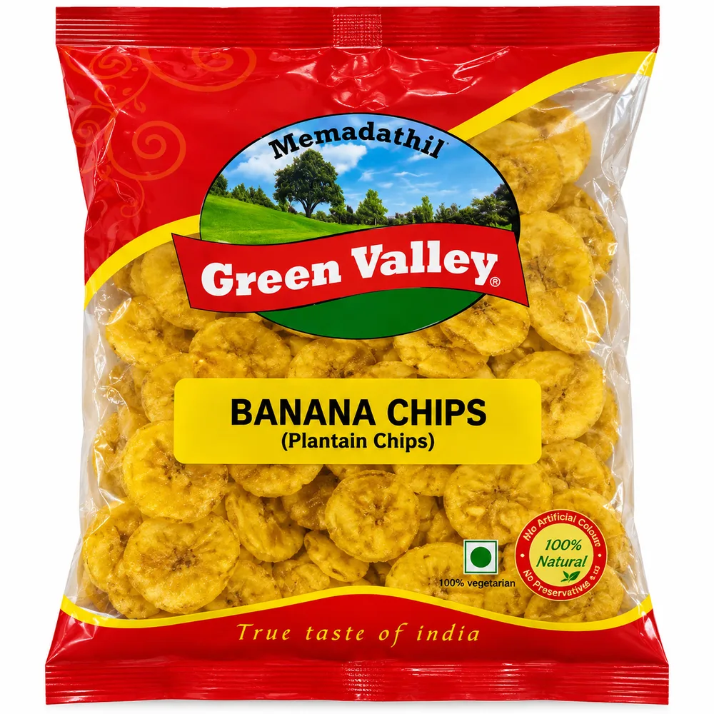 Green Valley Banana Chips 160g