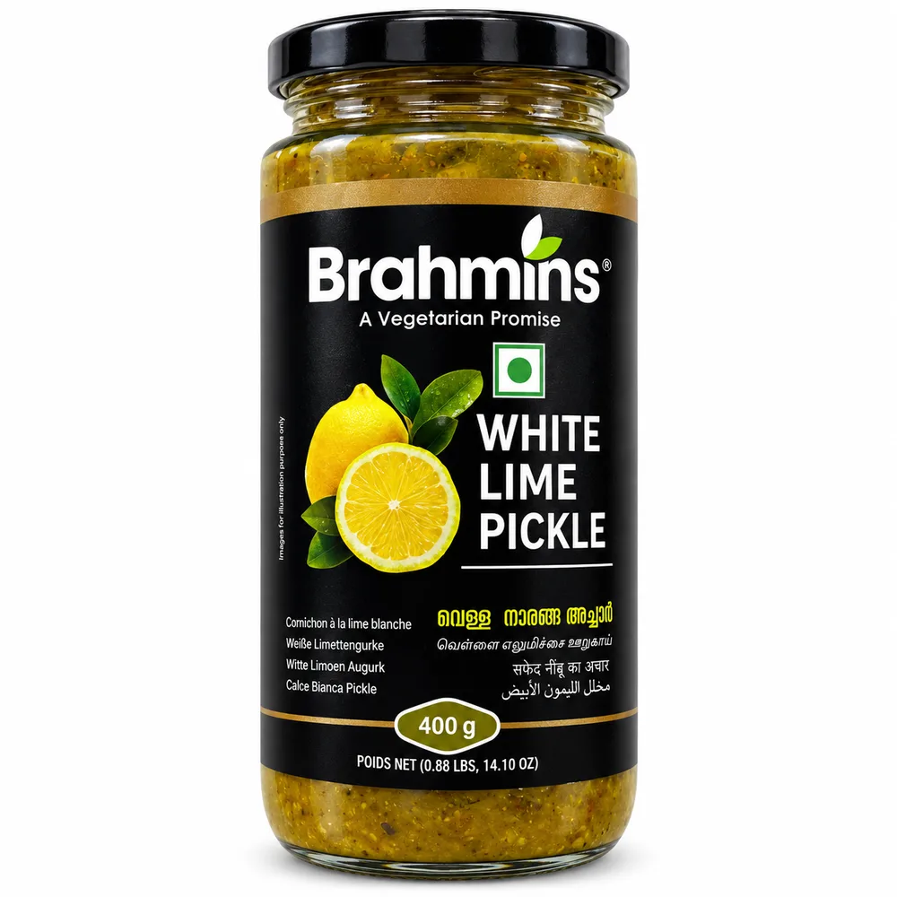 Brahmins White Lime Pickle 400g