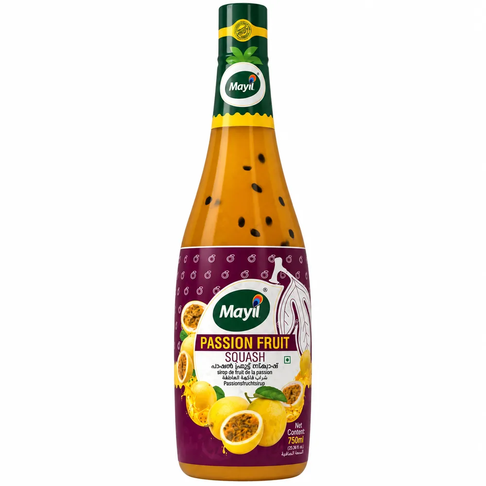 Mayil Passion Fruit Squash 750ml