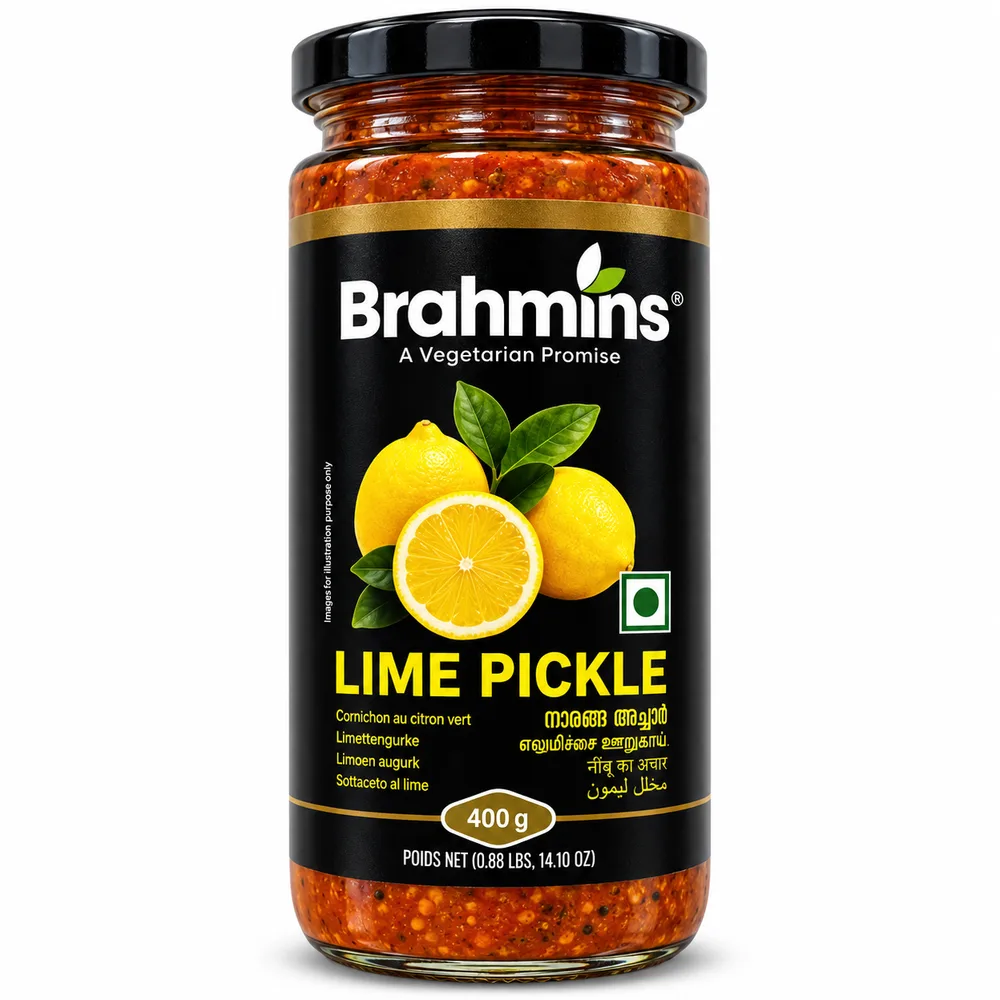 Brahmins Lime Pickle Red 400g