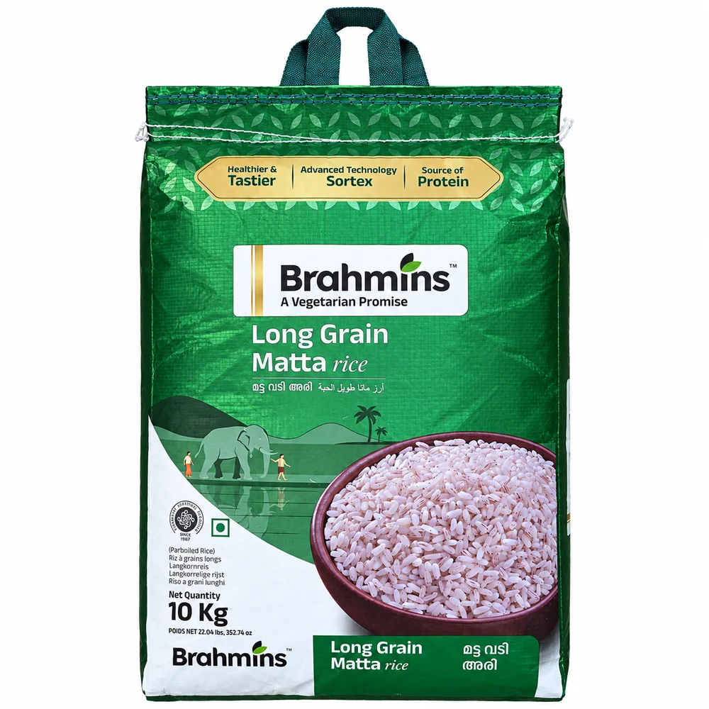 Brahmins Matta Rice Long Grain 10kg