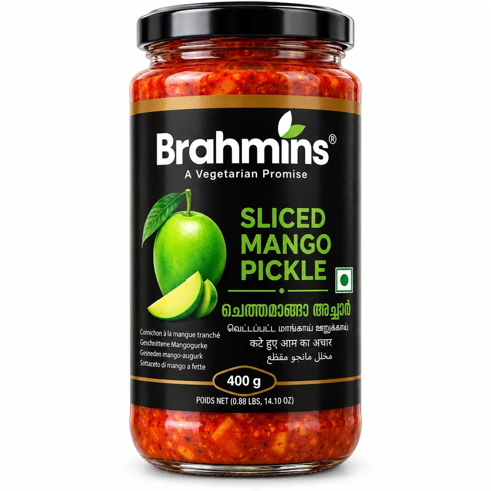 Brahmins Sliced Mango Pickle 400g