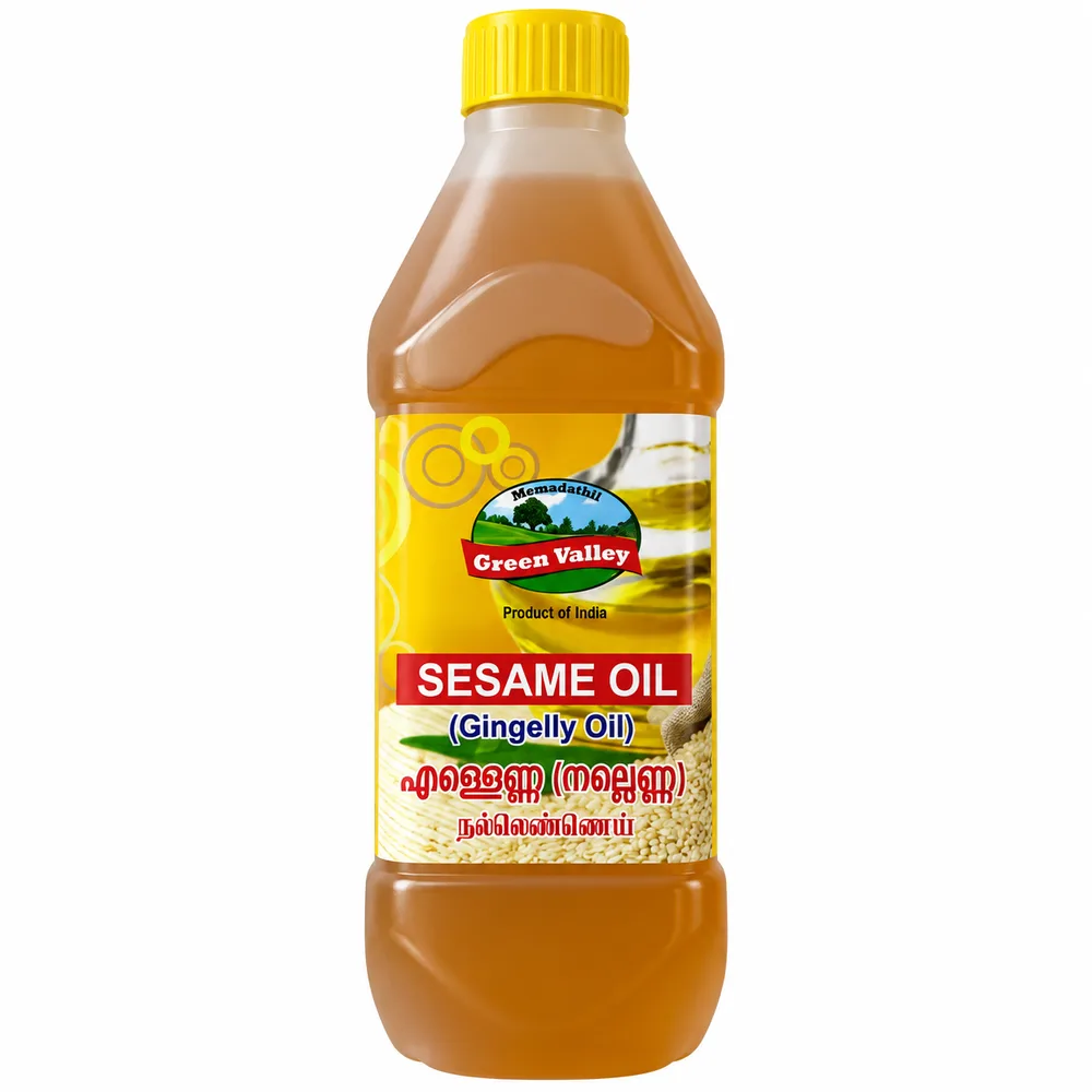 Green Valley Gingelly Oil (Sesame Oil) 1L