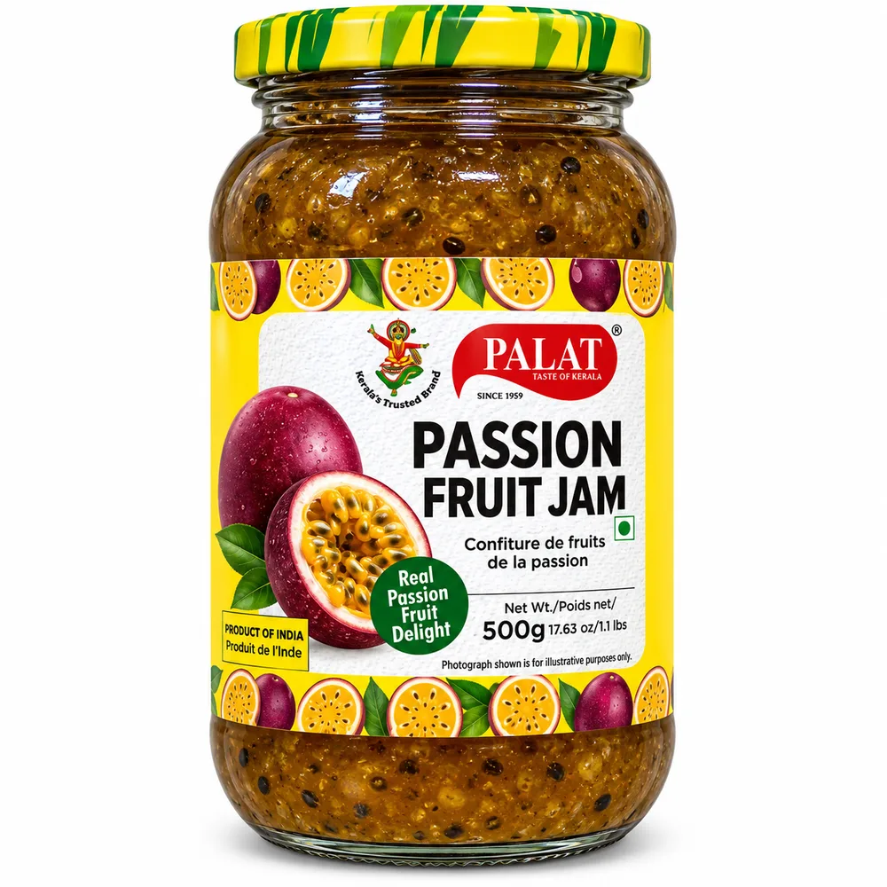 Palat Passion Fruit Jam Bottle 500g