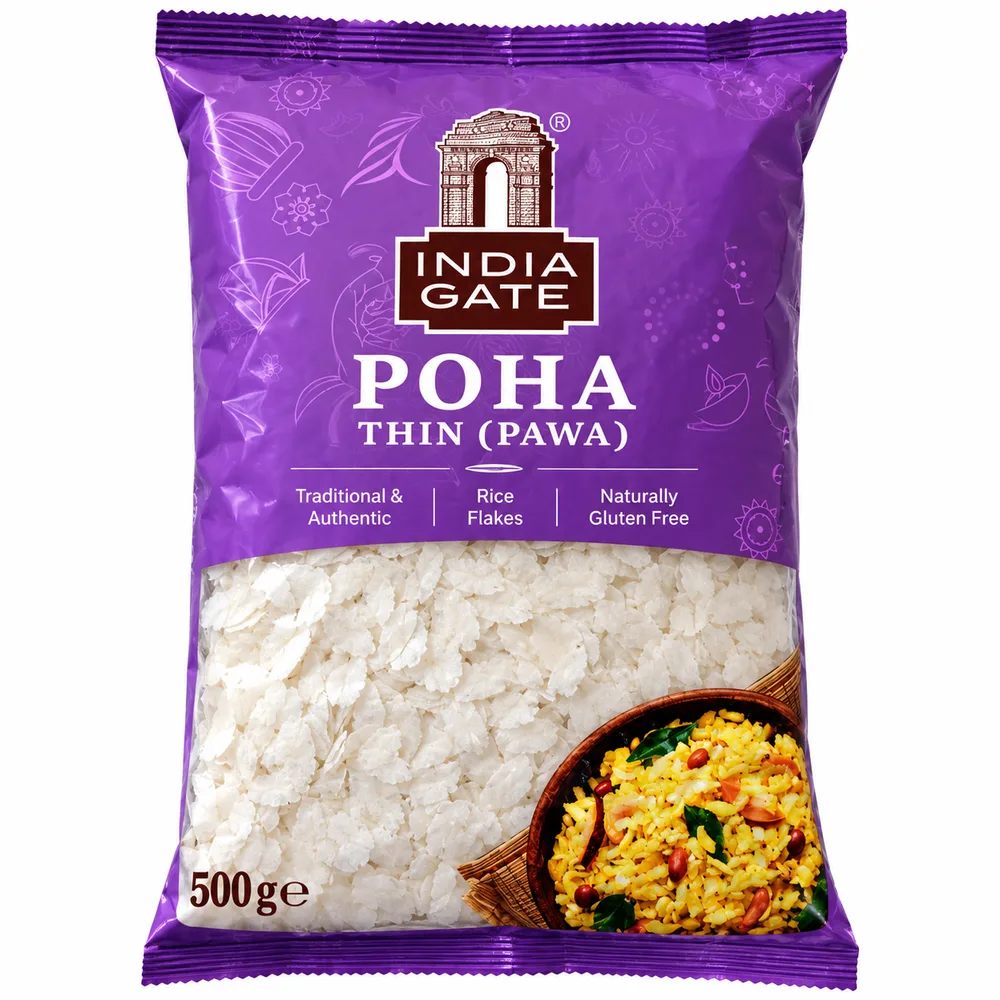 India Gate Poha Thin 500g