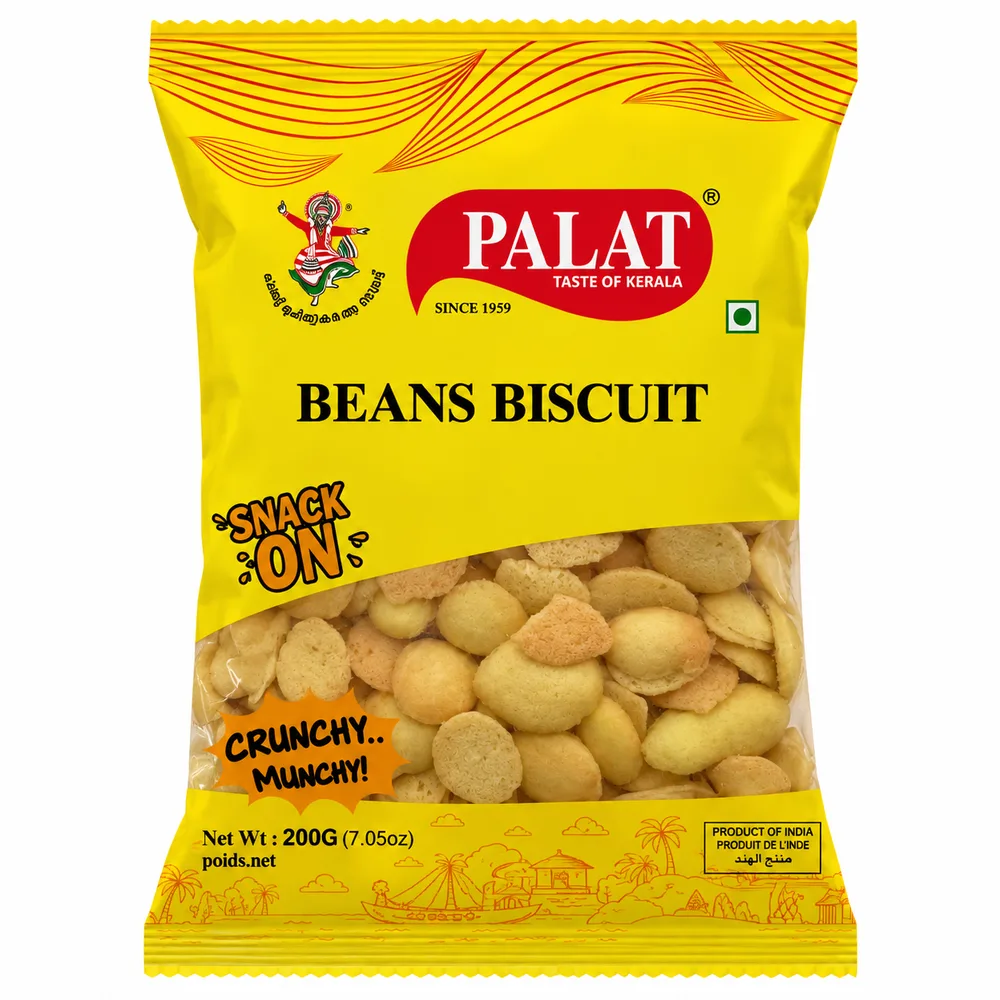 Palat Beans Biscuit (Pineapple Drops) 200g