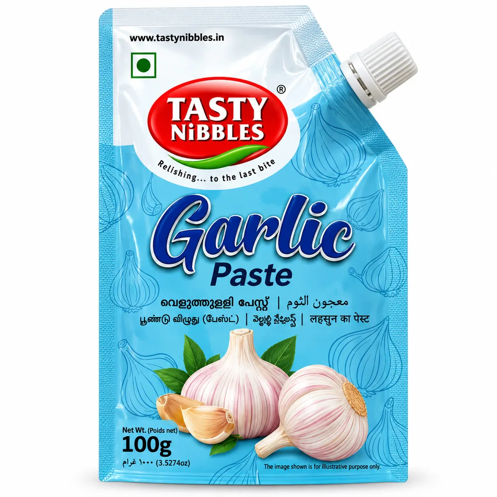 Tasty Nibbles Garlic Paste Pouch 100g